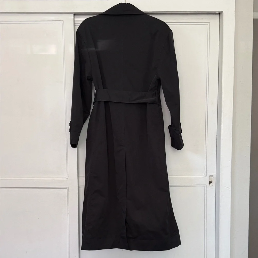 Mango Water-Repellent Black Jacket with Branded Label - Picture 5 of 13